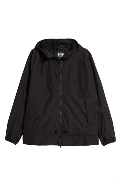 Helly Hansen Essence Waterproof Rain Jacket In Black