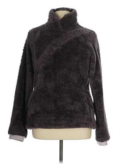 Pre-owned Helly Hansen Faux Fur Jacket In Purple
