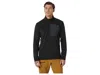 Helly Hansen Versatile Half Zip Midlayer Fleece Pullover In Black