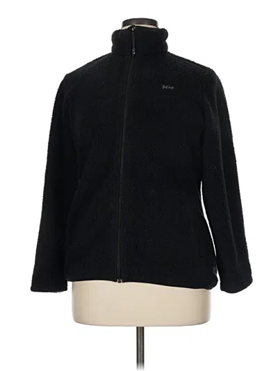 Pre-owned Helly Hansen Fleece Jacket In Black