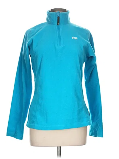 Pre-owned Helly Hansen Fleece Jacket In Teal