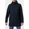 Helly Hansen Frogner Waterproof Hooded Jacket In Black