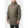 Helly Hansen Frogner Waterproof Hooded Jacket In Brown