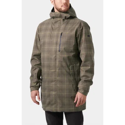 Helly Hansen Frogner Waterproof Hooded Jacket In Brown