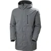 Helly Hansen Frogner Waterproof Hooded Jacket In Gray