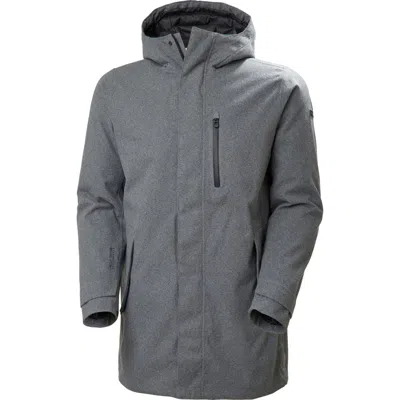 Helly Hansen Frogner Waterproof Hooded Jacket In Gray