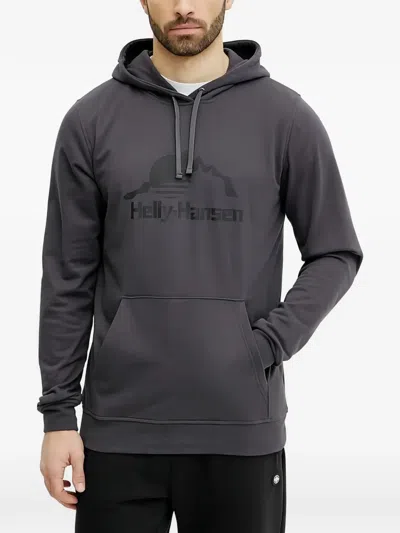 Helly Hansen Graphic Hoodie In Gold