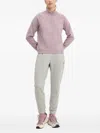 Helly Hansen Half-zip Kangaroo-pocket Sweatshirt In Purple