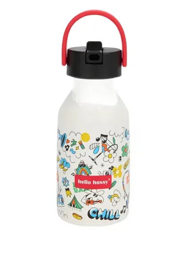 Helly Hansen Hello Hossy® Graphic-print Chill Water Bottle (350ml) In White
