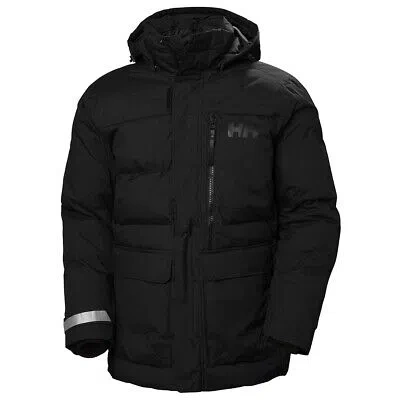 Pre-owned Helly Hansen Herren Winterpjacke Tromsoe Neu & Ovp In Schwarz