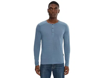 Helly Hansen Hh Durawool Long Sleeve Henley In Blue