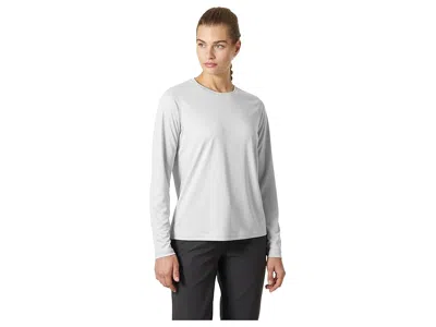 Helly Hansen Hh Tech Crew Long Sleeve 2.0 In Gray