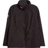 Helly Hansen Hooded Crew 2.0 Waterproof Midlayer Sailing Jacket In 990 Black