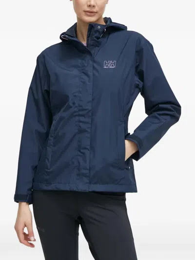 Helly Hansen Hooded Jacket In Blue