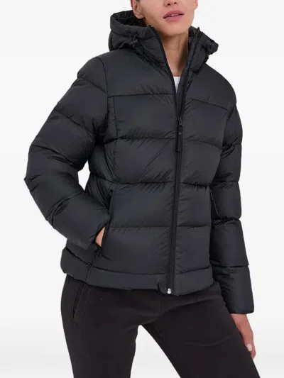 Helly Hansen Hooded Padded-design Jacket In Black