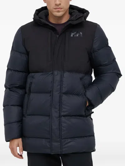 Helly Hansen Hooded Puffer Jacket In Blue