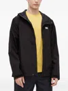 Helly Hansen Hooded Zip Jacket In Black