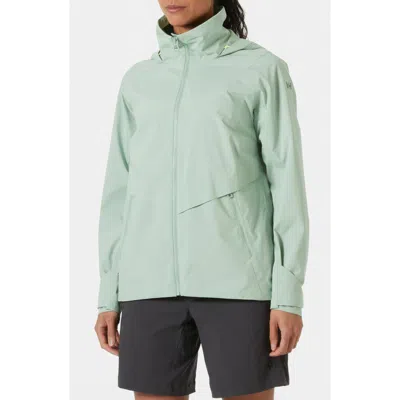 Helly Hansen Hp Racing Hooded Jacket In 484 Eucalyptus