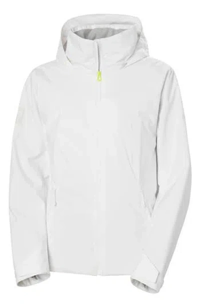 Helly Hansen Hp Racing Lifaloft™ Waterproof Sailing Jacket In 001 White
