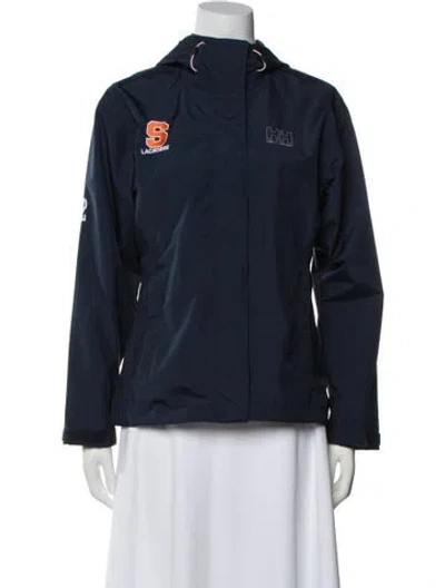 Pre-owned Helly Hansen Jacket In Blue