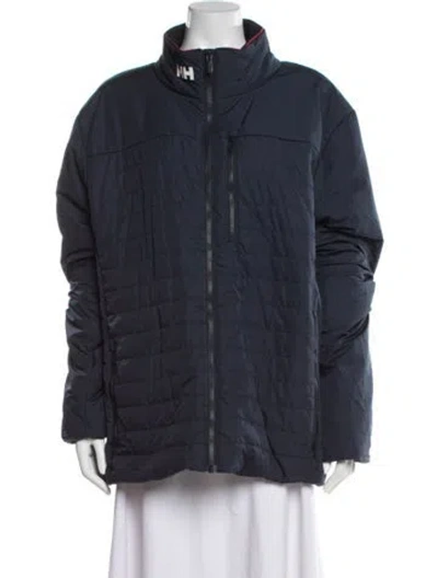 Pre-owned Helly Hansen Jacket In Blue