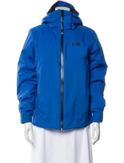 Pre-owned Helly Hansen Jacket In Blue