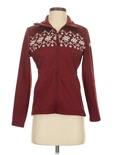 Pre-owned Helly Hansen Jacket In Burgundy