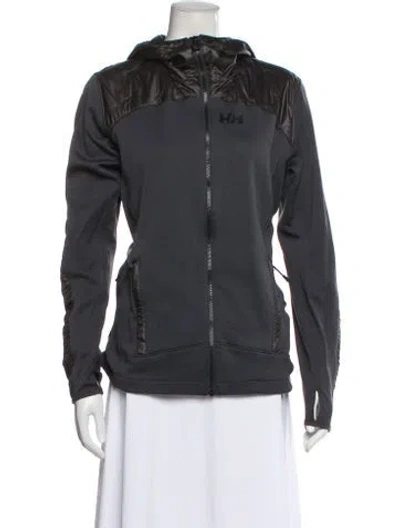 Pre-owned Helly Hansen Jacket In Gray