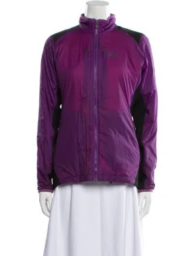 Pre-owned Helly Hansen Jacket In Purple