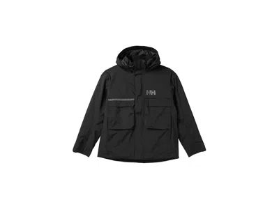 Helly Hansen Jr Powder Lt Jacket (big Kid) Kid's Coat Black : 12 Big Kid, Polyamide