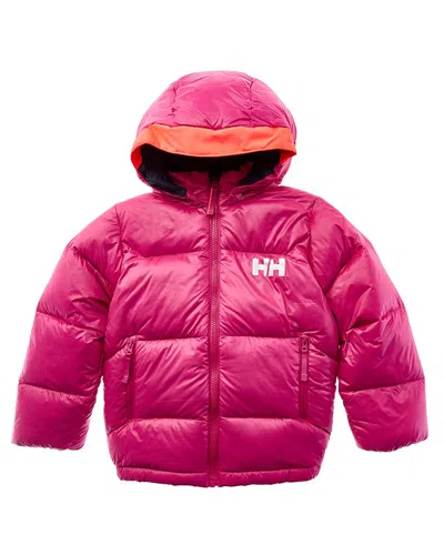 Helly Hansen Kids' K Isfjord Down Winter Jacket In Pink