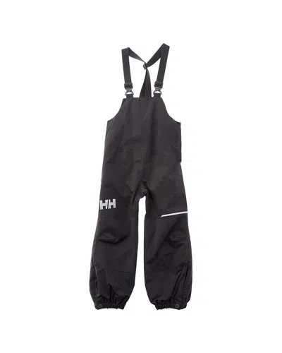Helly Hansen Kids' K Shelter 2 Bib Rain Pant In Black