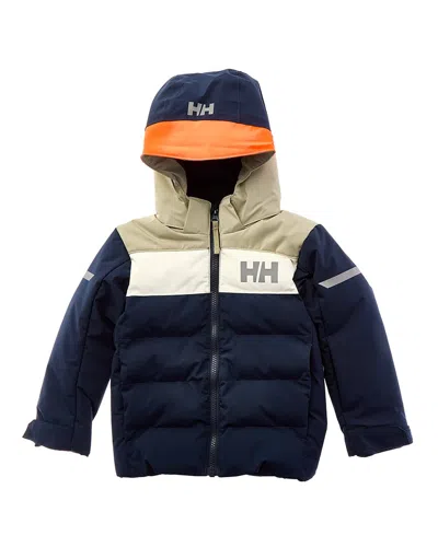 Helly Hansen Kids' K Vertical Insulated Ski Jacket In Blue