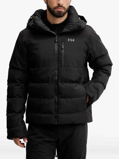 Helly Hansen Kvitfjell Race Hooded Ski Jacket In Black