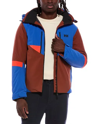 Helly Hansen Kvitfjell Race Insulated Jacket In Burgundy