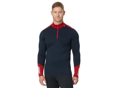 Helly Hansen Lifa Merino Midweight 1/2 Zip In Blue