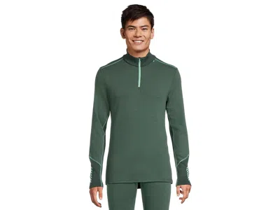 Helly Hansen Lifa Merino Midweight 1/2 Zip In Green