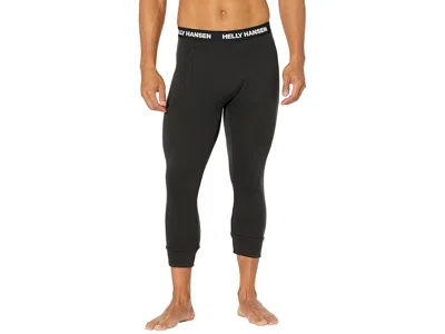 Helly Hansen Lifa Merino Midweight 3/4 Pants In Black