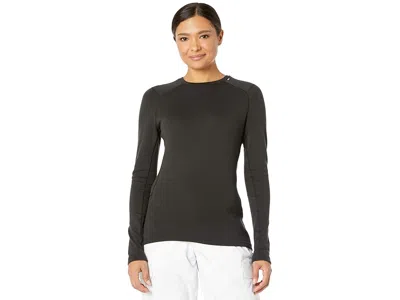 Helly Hansen Lifa Merino Midweight Crew In Black