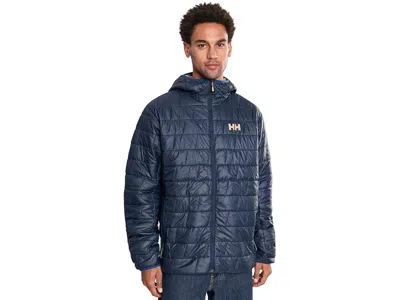 Helly Hansen Lifaloft Hooded Insulator Men's Jacket Navy: Md, Polyamide In Multi
