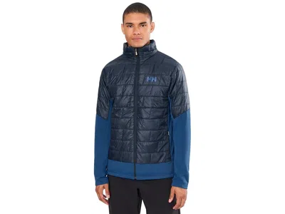 Helly Hansen Lifaloft Hybrid Insulator Men's Jacket Navy: Lg, Polyamide In Blue