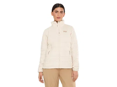 Helly Hansen Lifaloft Insulator Jacket Women's Coat Cream: Lg, Polyester/polyamide In Neutral