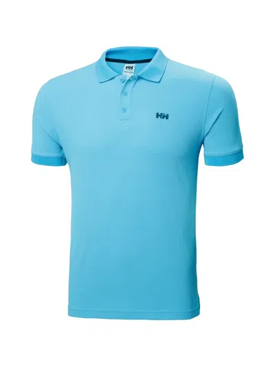 Helly Hansen Logo Polo Shirt In Blue