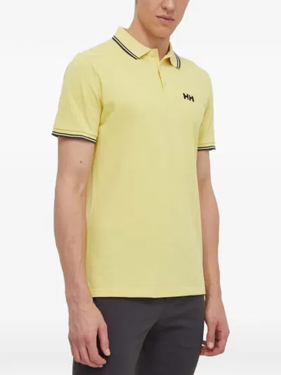 Helly Hansen Logo-detail Polo Shirt In Green