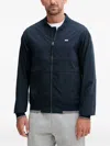 LOGO-PATCH BOMBER JACKET