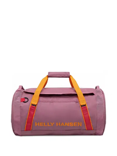 Helly Hansen Logo-print Holdall In Purple