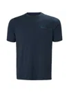 Helly Hansen Logo-print T-shirt In Blue