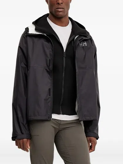 Helly Hansen Loke Hooded Jacket In Black