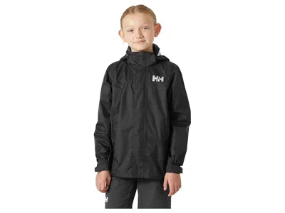 Helly Hansen Loke Jacket (big Kid) Kid's Coat Black : 12 Big Kid, Polyamide