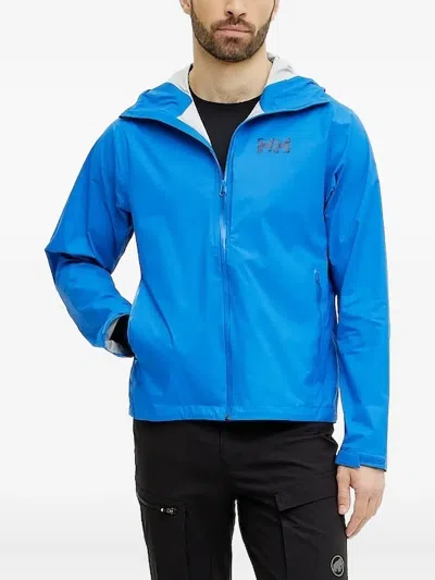 Helly Hansen Loke Zip-front Hooded Jacket In Blue